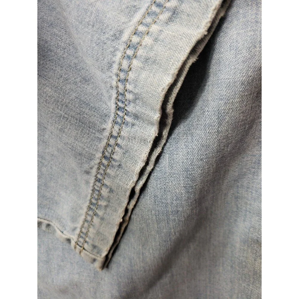 Tommy Hilfiger Women's Pants cropped Size 12 24 inseam cotton denim - Picture 7 of 14